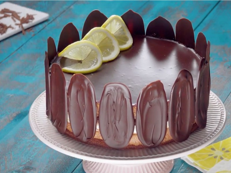 Lemon & Chocolate Cake