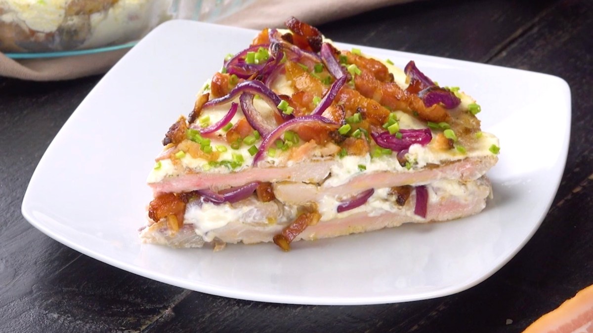 Alsatian Schnitzel Casserole