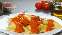 pizza ravioli