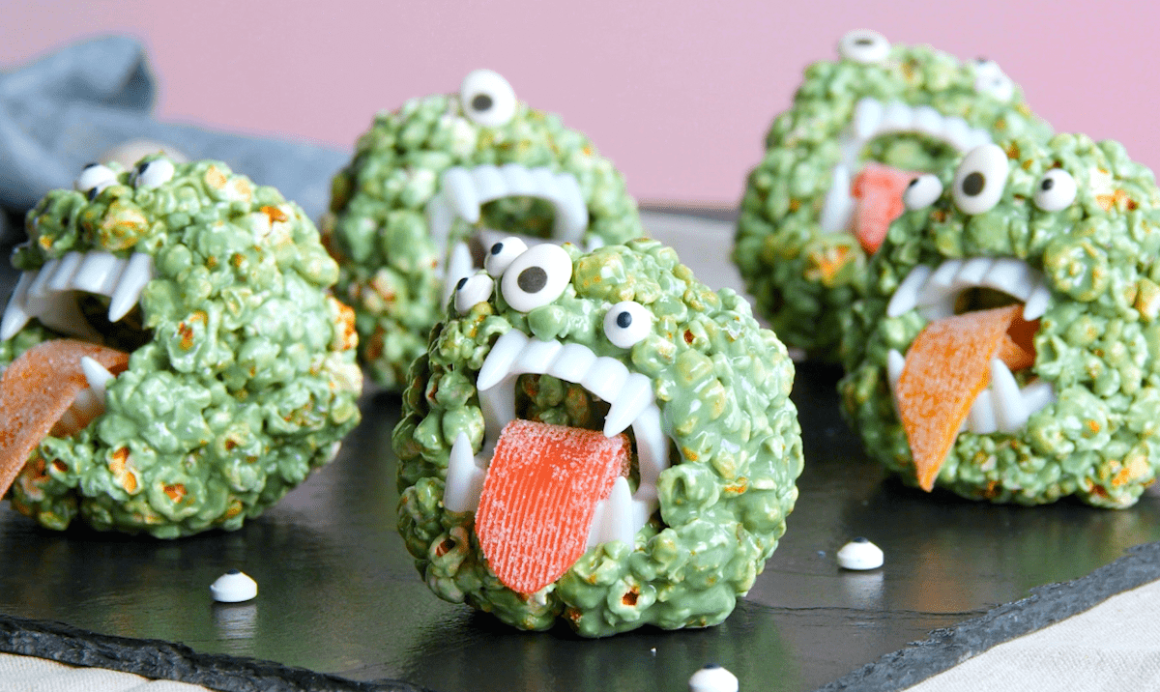 Monster Popcorn Balls Monster Popcorn Balls