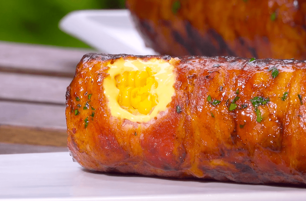Grilled Bacon Corn On The Cob