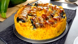 Mashed Potato Beef Zucchini Casserole