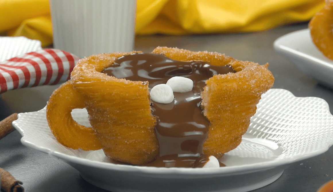 Hot Chocolate Churro Cups Hot Chocolate Churro Cups