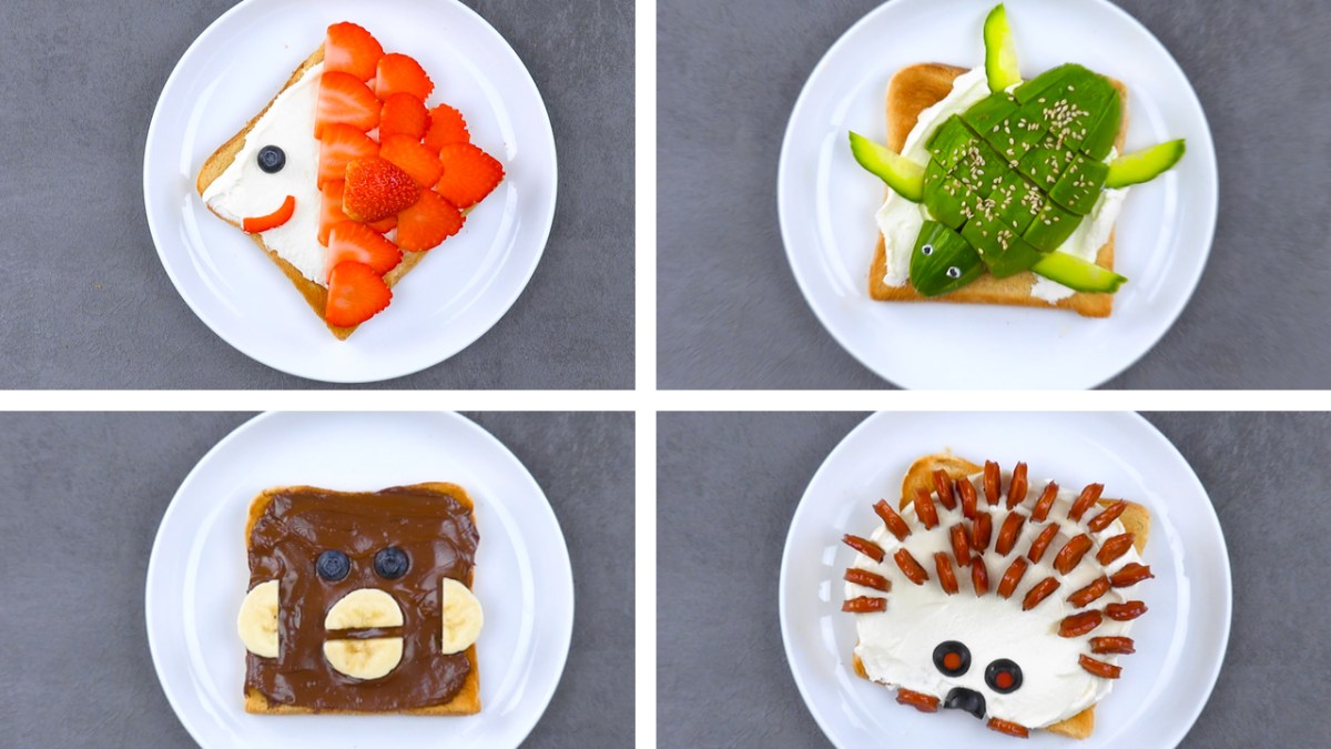 6 Animal Toast Ideas To Liven Up Breakfast