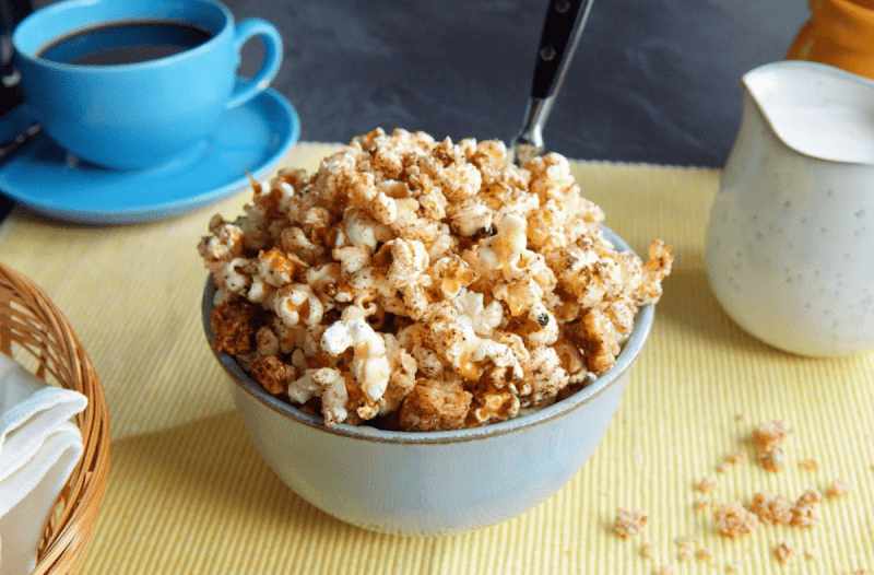 Breakfast Granola Popcorn Breakfast Granola Popcorn