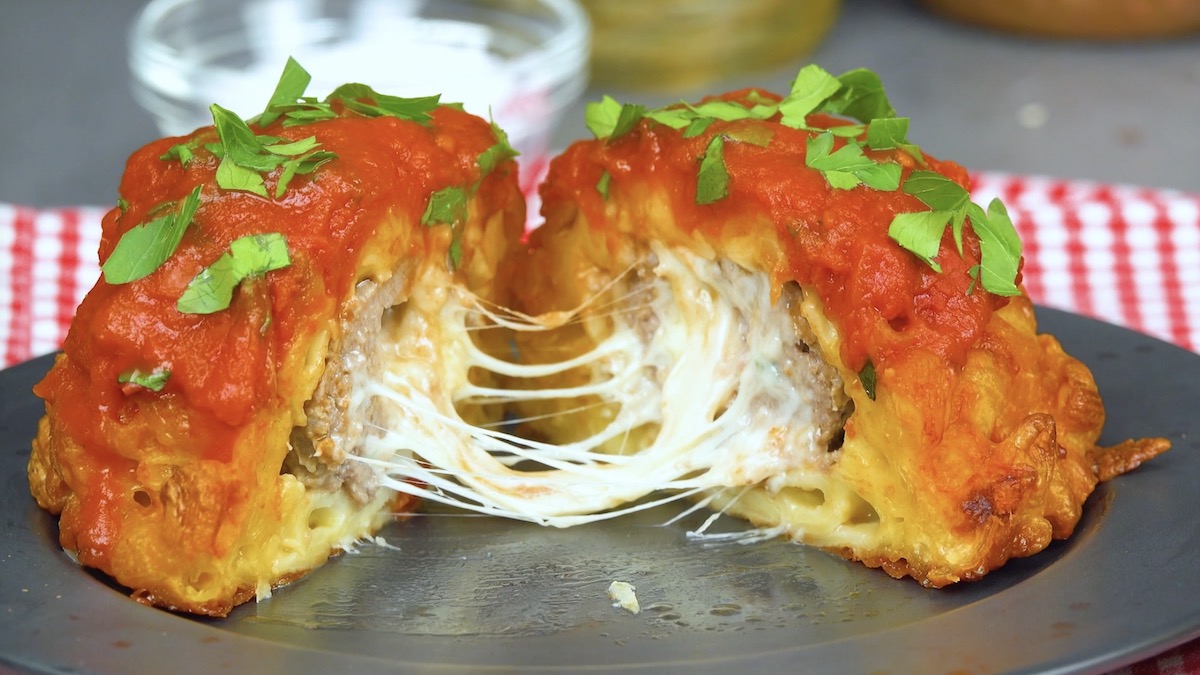 Macaroni & Cheese Meatballs