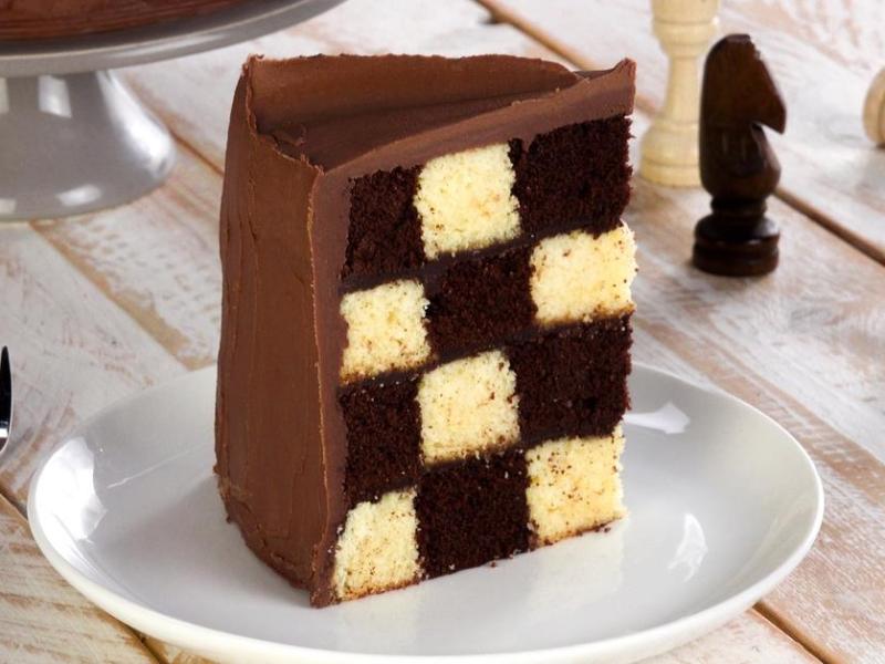 Chessboard Cake