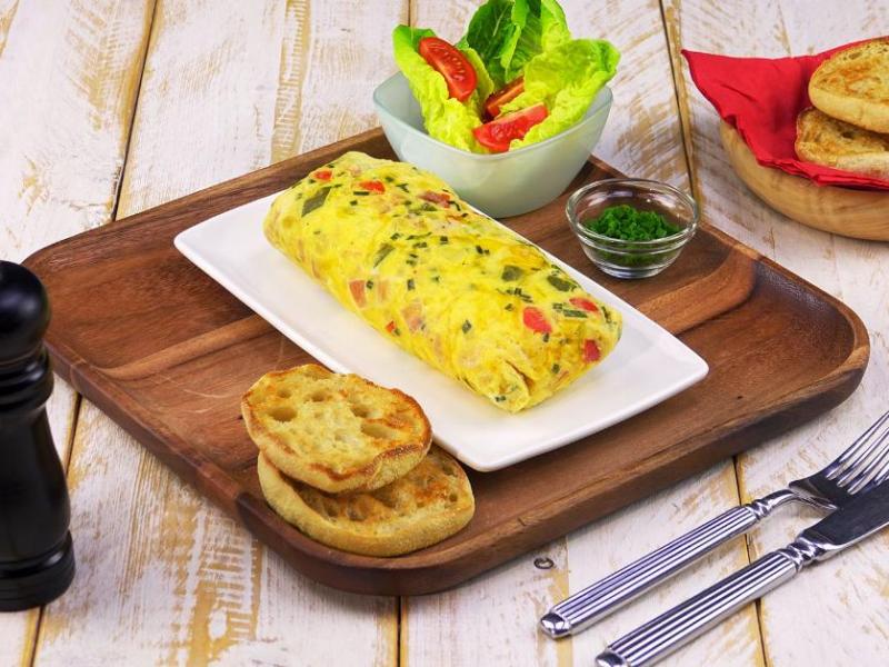 On-the-Go Omelet