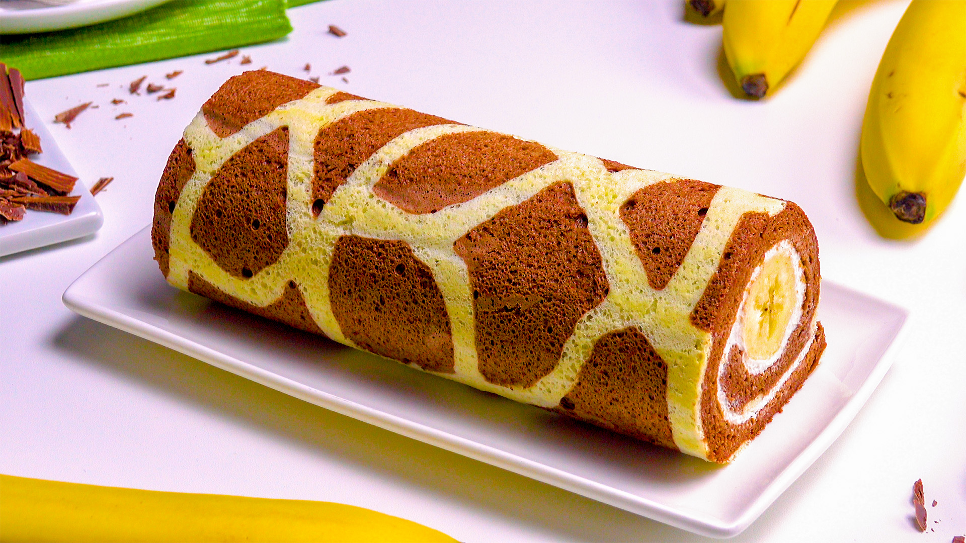 Giraffe Cake Roll