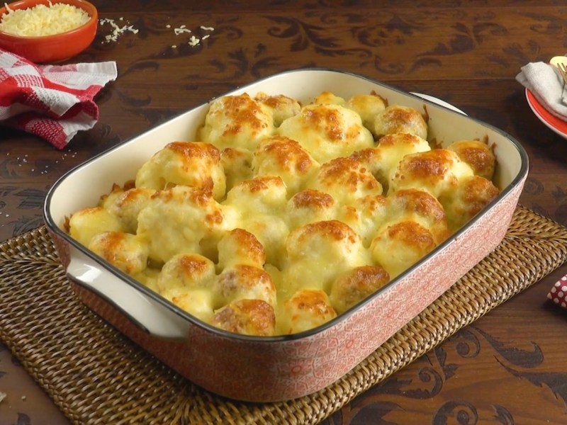 Cauliflower Sausage Casserole