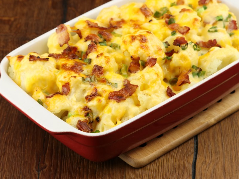 Cheesy Cauliflower Casserole