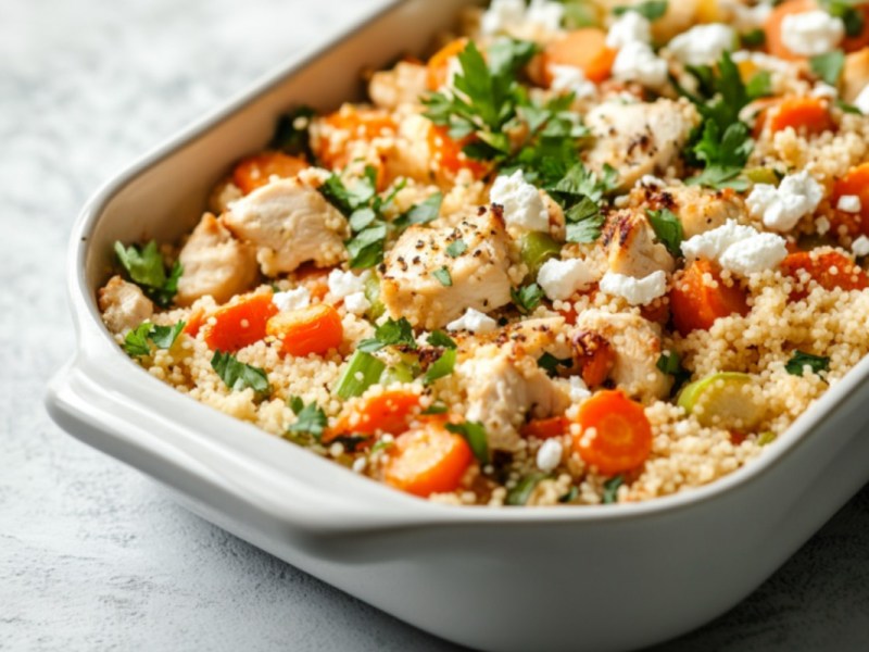 Our Delicious Moroccan Couscous Casserole Is Unbelievably Good