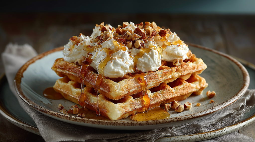 Our Hazelnut Waffles Will Make Every Breakfast a Delight