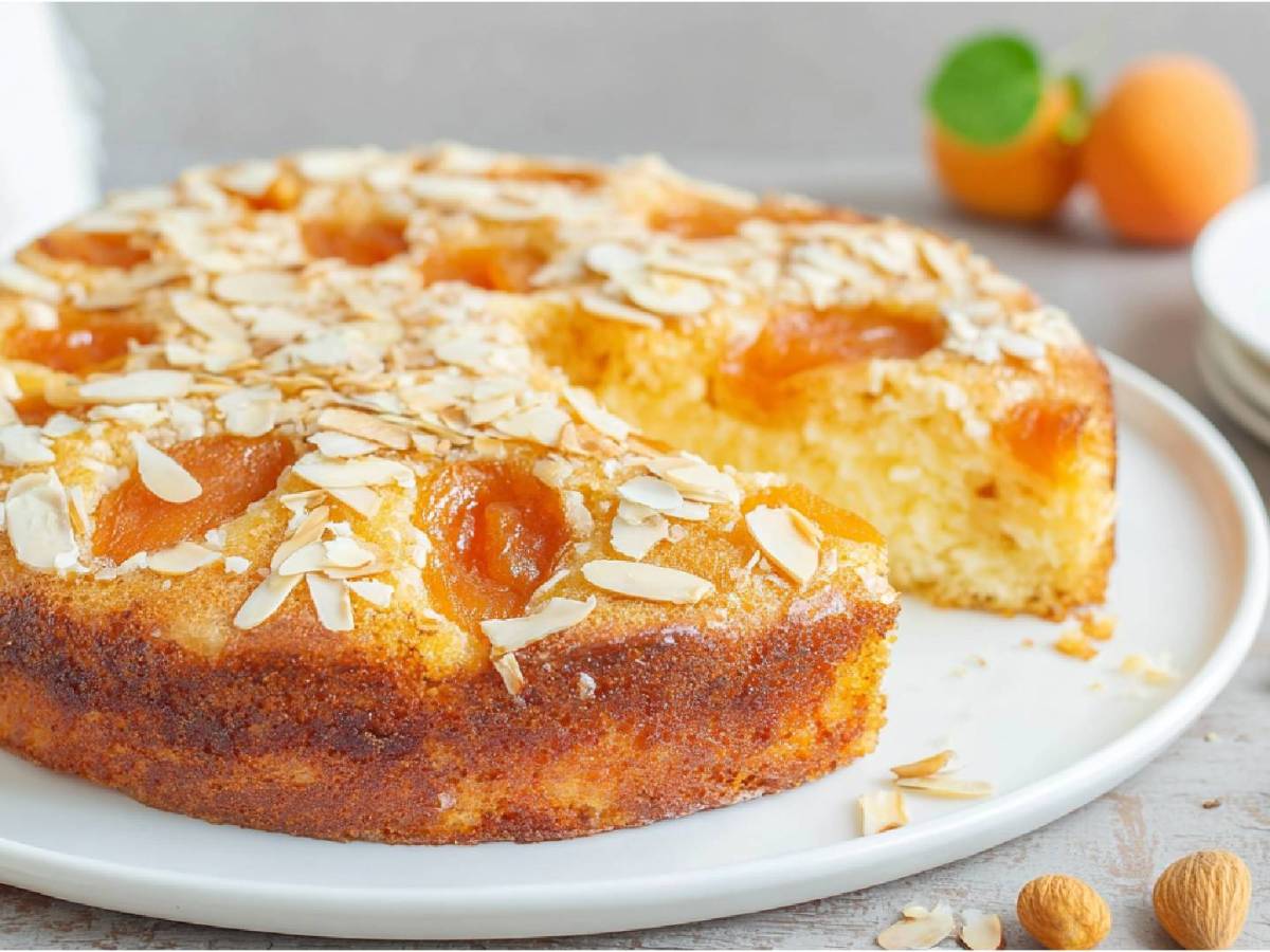 Apricot-Almond Cake: As Bright as Summer