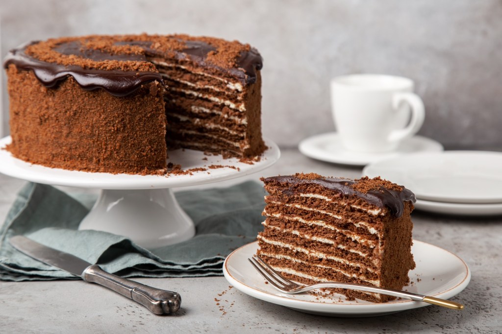 Layer by Delicious Layer: Our Chocolate-Honey Cake