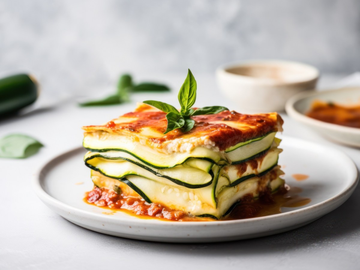 Zucchini Lasagna with Lentils: A Low-Carb Summer Delight